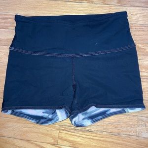 Reversible Lululemon shorts